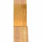 Ekena Millwork Portland Rough Sawn Timber Gable Bracket, Western Red Cedar, 36"W x 12"H x 4"D x 4"F, 8/12 Pitch GBW036X12X0404POR00RWR - alternate 3